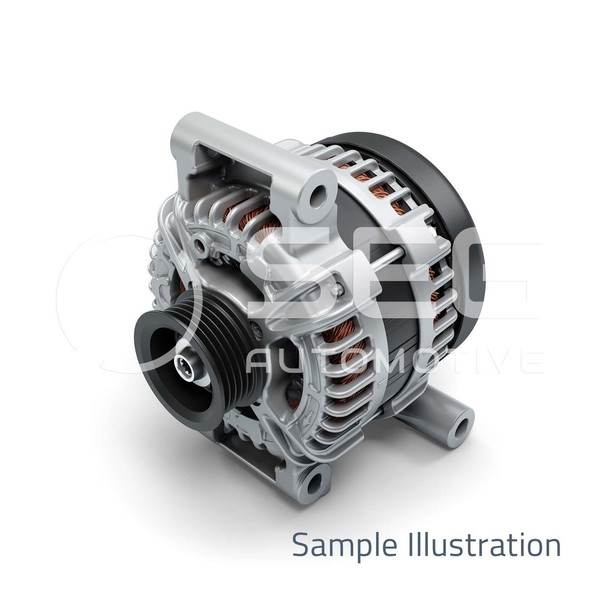Lichtmaschine Generator FüR VW LT 28-35 II Bus 28-46 Kasten-image