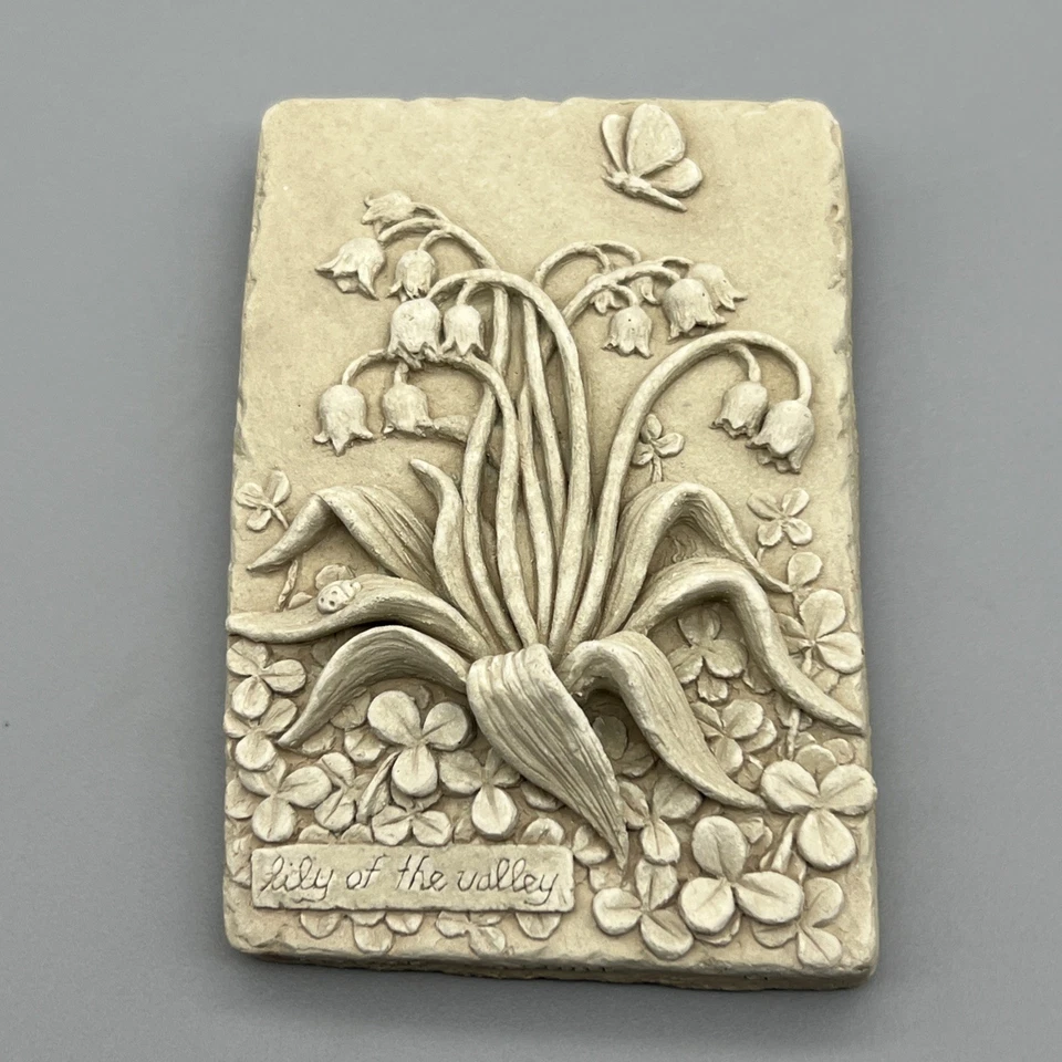 Carruth Studio 2000 蝴蝶草甸铸石小号 2.75 英寸 X 4 英寸斑块美国 — 第 2/4 张图片