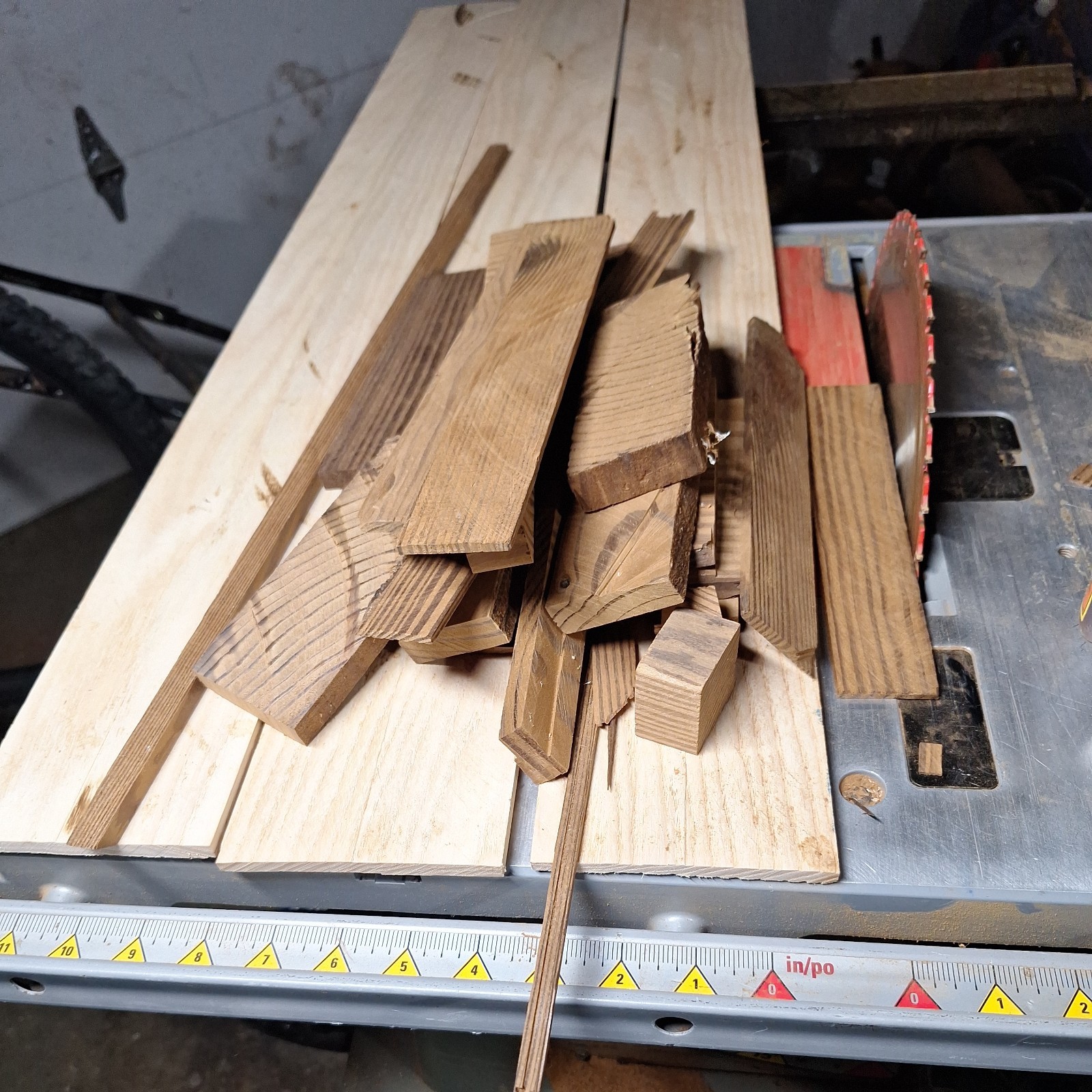 figured Ash Cut Board Strips / Offcuts Lot for inlay/knifemaking ...