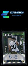 2024 Panini Contenders #255 Richard Jibunor Rookie Ticket Green Laser Autograph