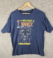 Vintage Marvel Mad Engine Wolverine Weapon X Shirt Y2K Adamantium Men's Large