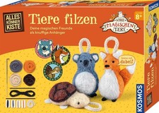 604684 Die Schule der magischen Tiere - Tiere filzen, AllesKönnerKiste zum ba...
