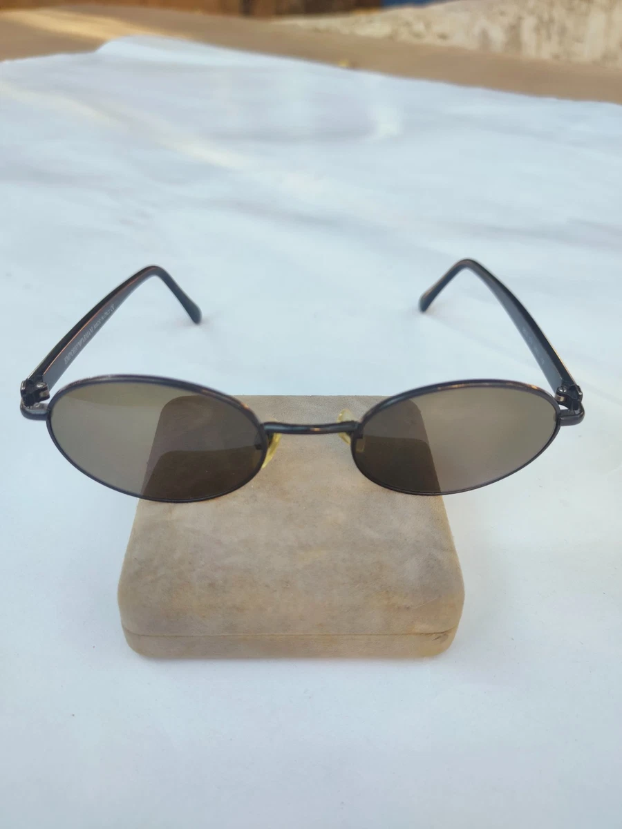 ARMANI Oval Vintage Sunglasses for sale | eBay