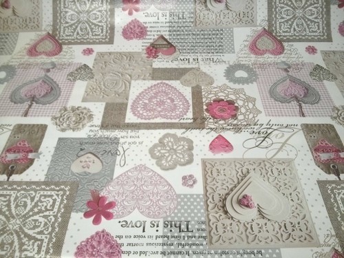 PVC Wipe Clean Tablecloth Oilcloth Vinyl PVC All Designs & Colours+FREE POSTAGE - Picture 6 of 8