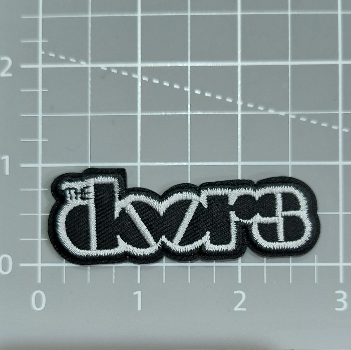 The Doors Felpa Con Cappuccio Classic Band Logo Nuovo Ufficiale Unisex Navy Blu Size S - Foto 5