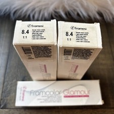  2 Framesi Framcolor Glamour Hair Color, 2 oz-8.4 light auburn blonde
