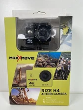 MaxxMove Rize H4 4K Action Camera New Seal