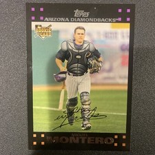 2007 Topps Miguel Montero #273 Arizona Diamondbacks