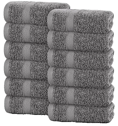 Белые полотенца для рук для ванной