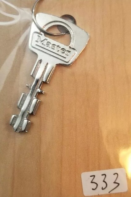 Replacement Key For Master Lock Padlock Model 2383 - Custom Cut