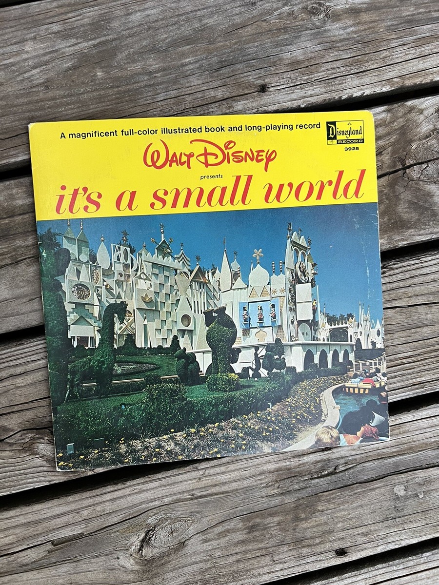 Walt Disney It's A Small World Vinyl Record 1964 Disneyland