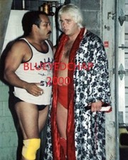 JOHNNY RODZ & BUDDY ROSE WRESTLER 8 X 10 WRESTLING PHOTO WWWF NWA