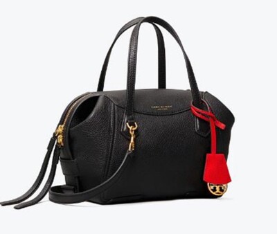 NWT TORY BURCH SMALL PERRY LEATHER SATCHEL Orig $498