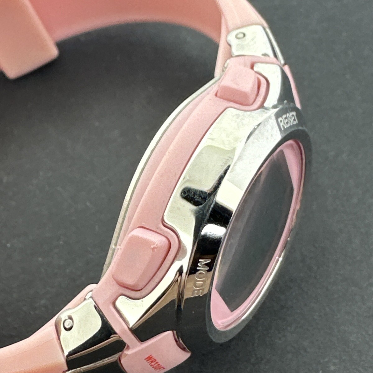 Armitron Digital Pro Sport WR 165ft Pink Silicone Band Woman 