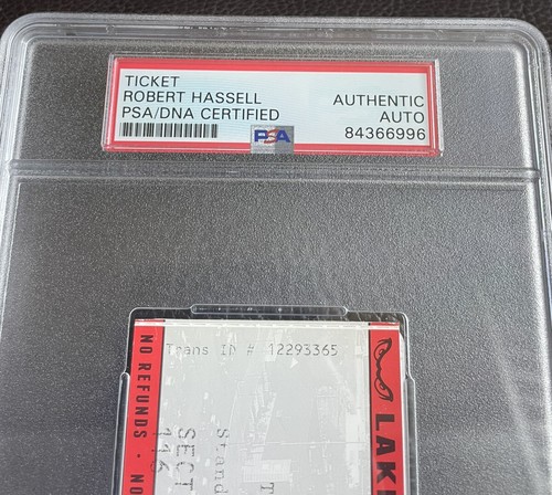 Robert Hassell III Signed Rookie Season Ticket Stub Psa/Dna Slabbed Padres - Picture 3 of 4