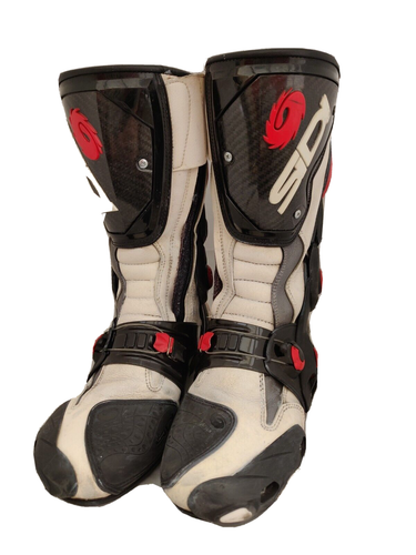 SIDI VERTIGO CORSA MOTORBIKE BOOTS SIZE 