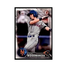 2016 Bowman Colby Woodmansee Baseball Cards #BD-86