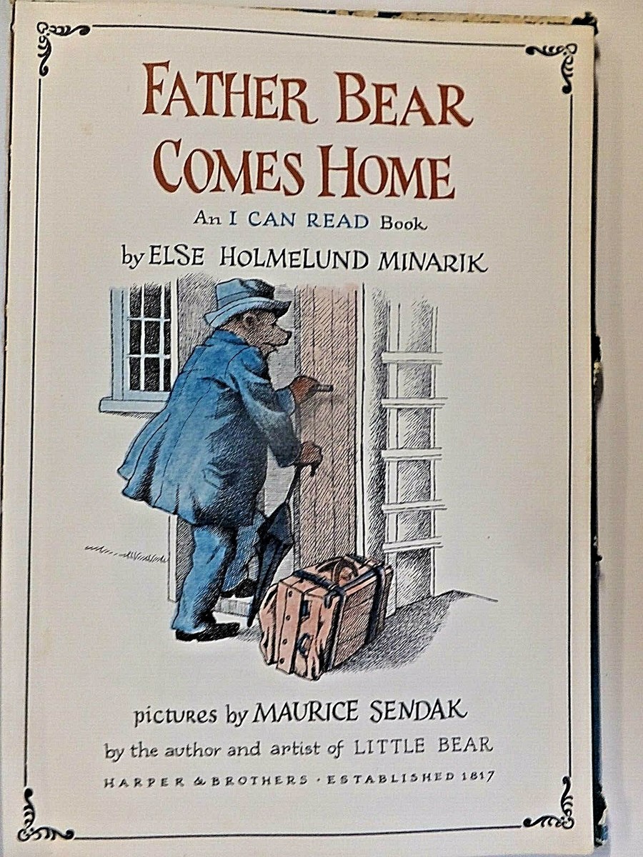 センダック　1960年初版  「FATHER BEAR COMES HOME」 Amazon.com: Father Bear Comes Home (I Can Read Level 1