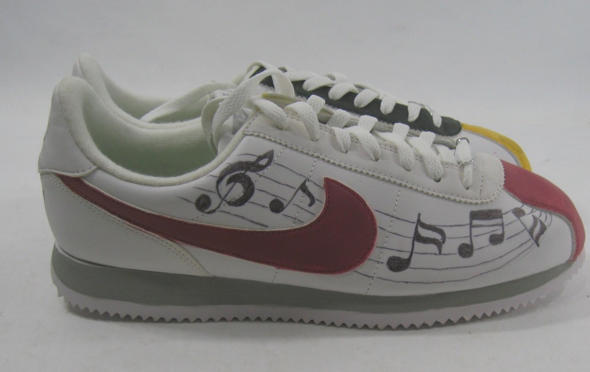 Nike 819719-110 Cortez Customized Painted Shoes Men size 10