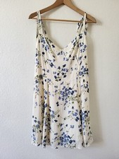 New Reformation Niara Bustier Floral Sleeveless Mini Dress In Clarita. Size 12