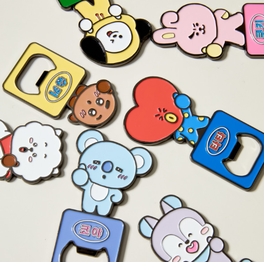 BTS BT21 Official MAGNET OPENER + tracking + freebies | eBay
