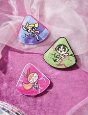 The Powerpuff Girls Makeup Puff Make Up Powder Puff Skincare 3 Piece Set