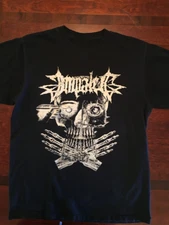 Impaled band Skull Black Tour Unisex T-Shirt Cotton GS235
