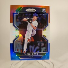  2022 Panini Prizm Prizms Red White and Blue #103 Glenn Otto