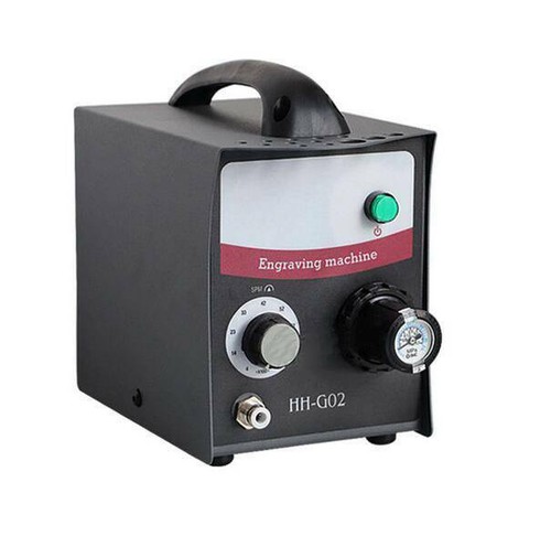 New Pneumatic Engraving Machine Single Ended Impact Graver Jewelry Engraver - Picture 4 of 11