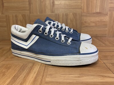 Vintage  PRO MODEL Hand-Made in USA  Chuck Style Original Sneakers Sz 10 Men's