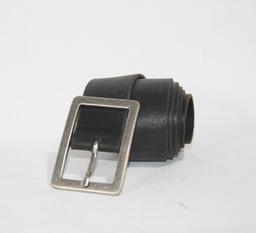 Pieces Damen Ledergürtel 32 Zoll schwarz Vintage