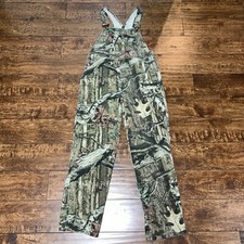 Red Head Camo Overalls Bib Youth Large Break Up Infinity EUC