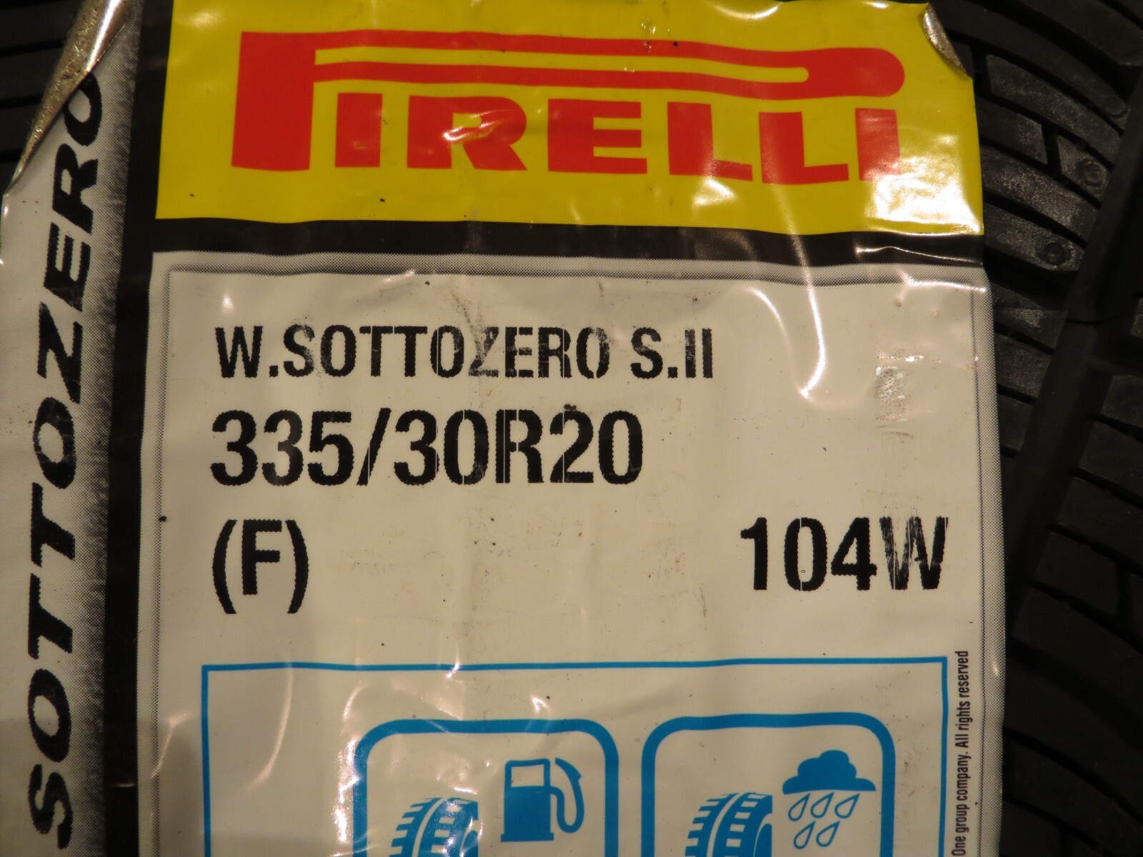 NEW 1 ONE PIRELLI SOTTOZERO WINTER 270 SERIE II 335/30R20 FERRARI 335 30 20 3460