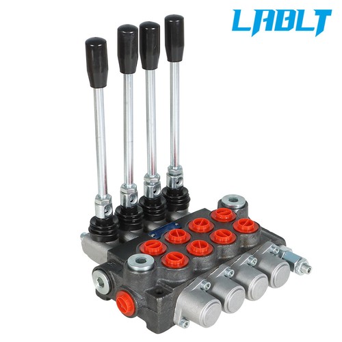 LABLT 4 Spool Hydraulic Directional Control Valve 11gpm BSPP Cylinder - Picture 2 of 8