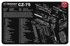 TekMat Handgun Cleaning Mat CZ-75