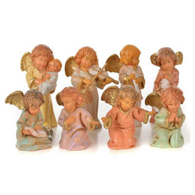 Angelots 7,5 cm Fontanini 8 Stück