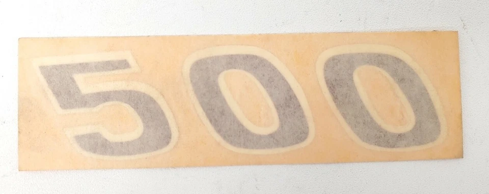 НОВЫЙ ПОДЛИННЫЙ KAWASAKI H1 KH500 БОКОВАЯ КРЫШКА МАСЛЯНЫЙ БАК ЭМБЛЕМА НАКЛЕЙКА NOS 56018-098 - Изображение 4 из 4