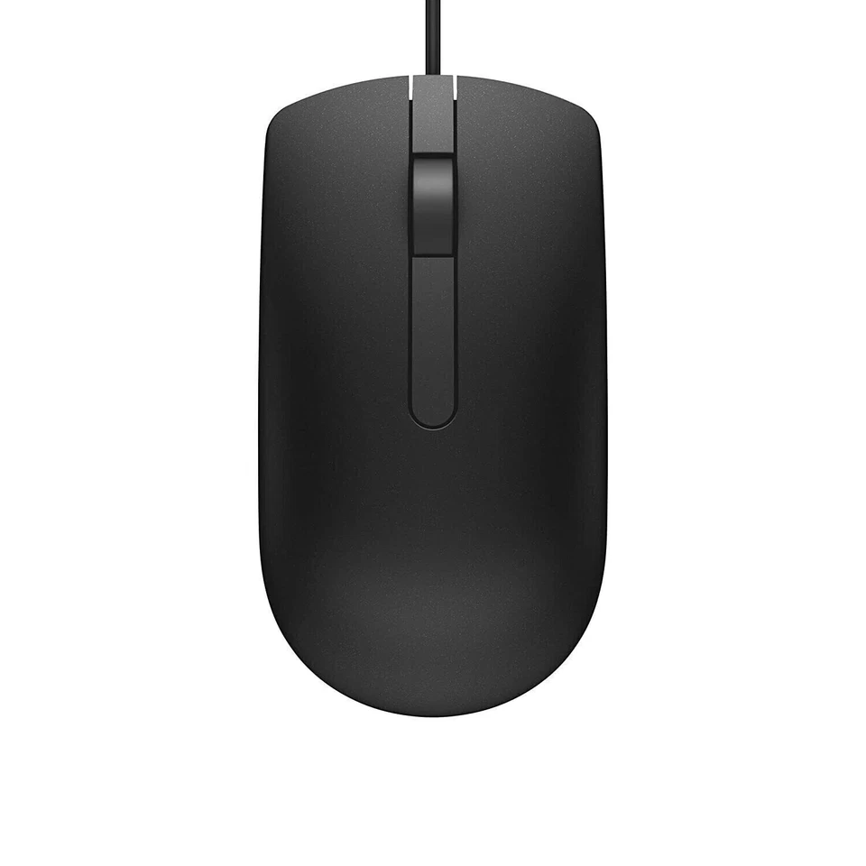 Genuine Dell USB Optical Scroll Wheel Black Mouse - MS116 - Image 4 of 4