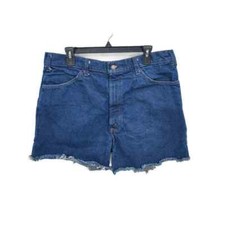 Levi's Orange tab Vintage high rise cut off denim shorts Dark Wash High-Rise