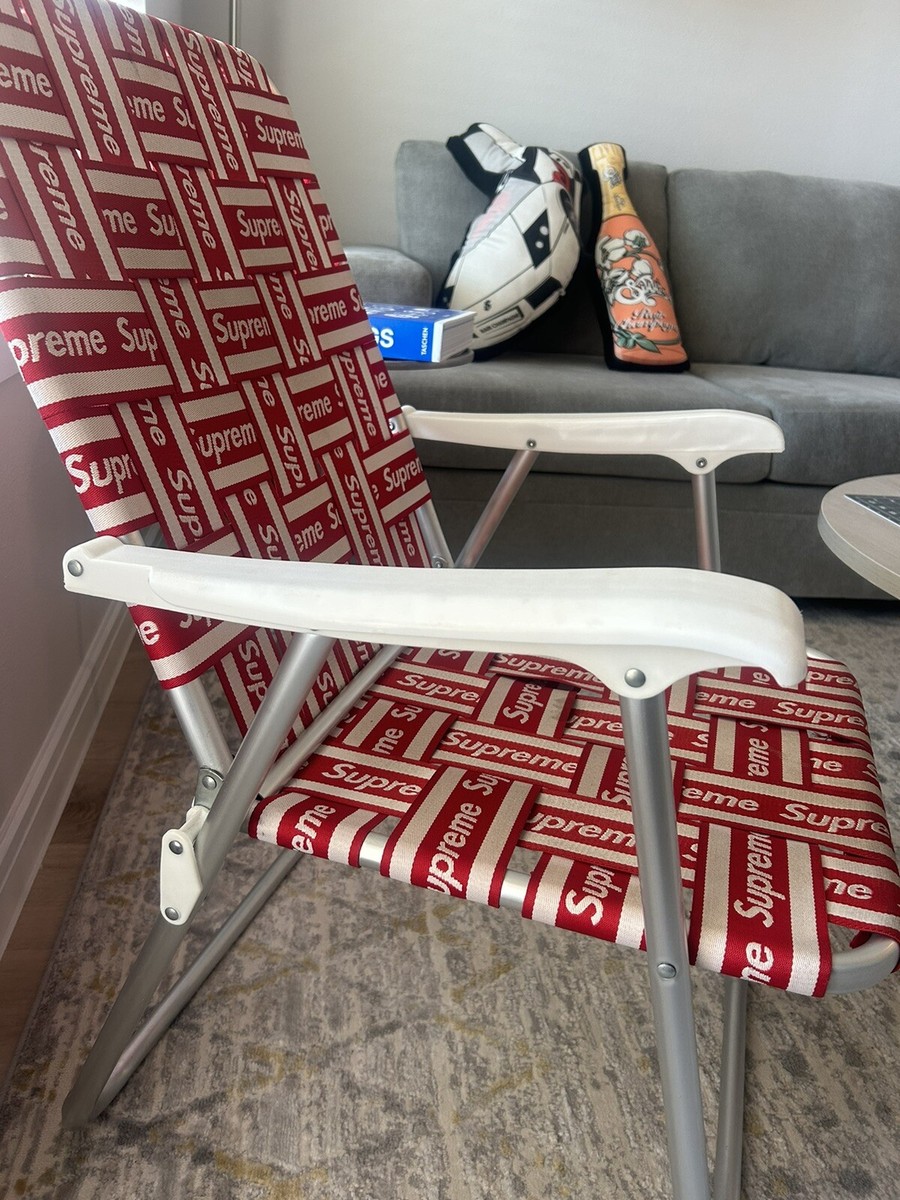 SS20 Supreme Lawn Chair Red Collector Item | eBay SS20 Supreme Lawn Chair Red Collector Item | eBay