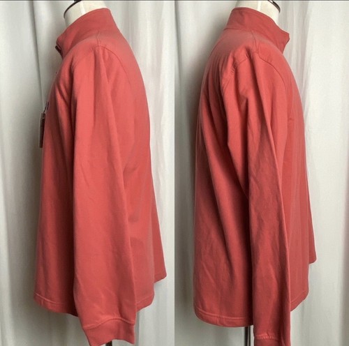 Izod Classics 1/4 Zipper Long Sleeve Sweater Shirt Medium Brand New W/ Tags - Picture 5 of 10