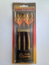 Harrows Club Brass Darts Set 24g with Original Packaging - Made in UK