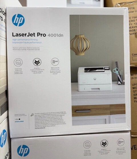 HP LaserJet Pro 4001dn Laser Printer Monochrome 2Z600F New Sealed Box - Image 2 of 4