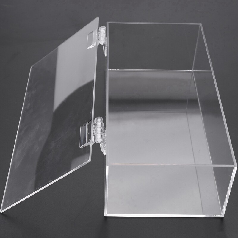 Nonporous Acrylic Clear Tissue Box Disposable Storage Box Gloves