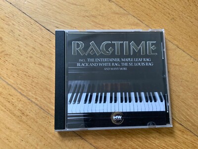 CD Ragtime The Entertainer Maple Leaf Rag Black And White Rag St.Louis Rag