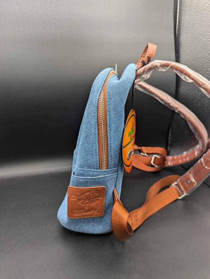 Mini Mochila Space Jam Denim Monstars Cakeworthy Aliens Años 90 Looney Tunes NUEVA Foto 4 de 4