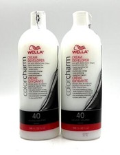 Wella Color Charm Cream Developer 40 Volume 32 oz-2 Pack