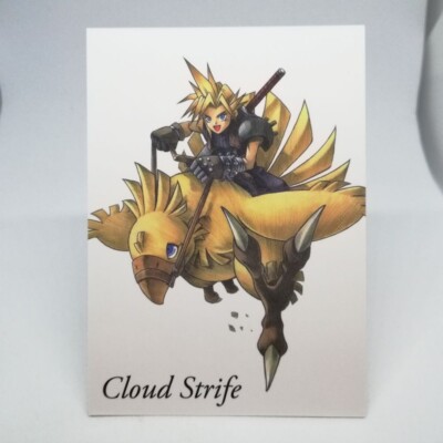 1-091 cloud strife CCFF FF  Final fantasy   Remake Tetsuya Nomura DESIGN Card