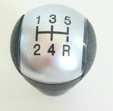 f&uuml;r FORD FOCUS Mk2 (2004-2008) KNOPF KNAUF SCHALTKNAUF 5 GANG SILBER