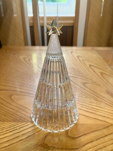 ÁRBOL DE NAVIDAD DE CRISTAL AVON DE COLECCIÓN SOLAMENTE... SIN ASTILLAS NI GRIETAS SIN BASE - Imagen 2 de 4